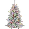 Shop The Holiday Aisle 4' 5'' H Green Pine Christmas Tree With 150 Lights