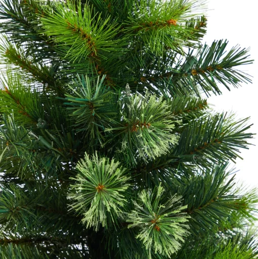 Outlet The Holiday Aisle 4' 6" H Green Realistic Artificial Pine Cashmere Christmas Tree With 100 Led Lights