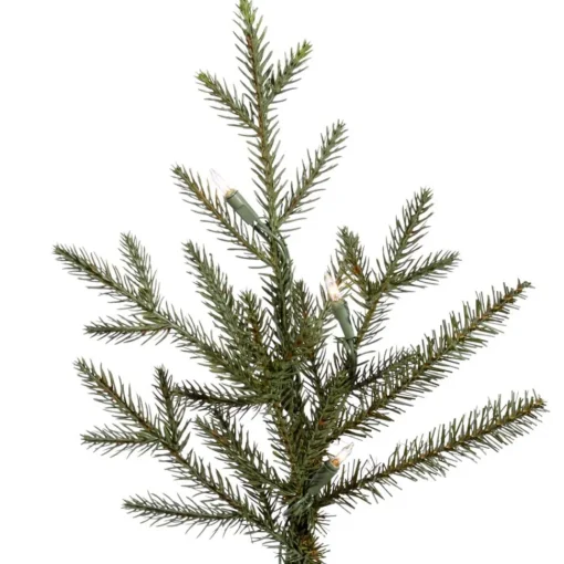 Outlet Rebrilliant 8' 6" H Green Realistic Artificial Fir Christmas Tree With 1000 Lights Led Lights