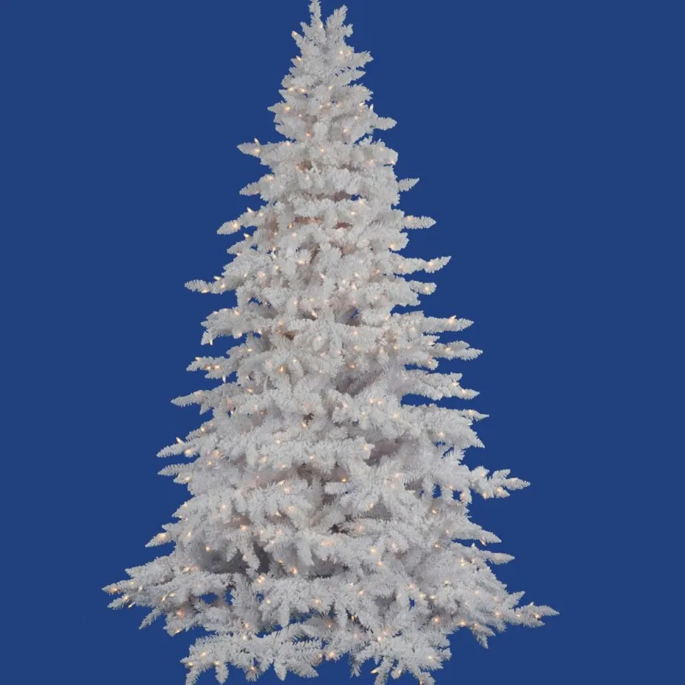 Shop The Holiday Aisle 6.5' Artificial Christmas Tree With 650 Dura-Lit Clear Lights With Stand