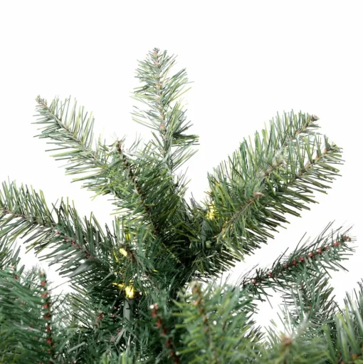 Cheap The Holiday Aisle 8.5' Green Artificial Christmas Tree With 450 Warm White Led Lights With Stand