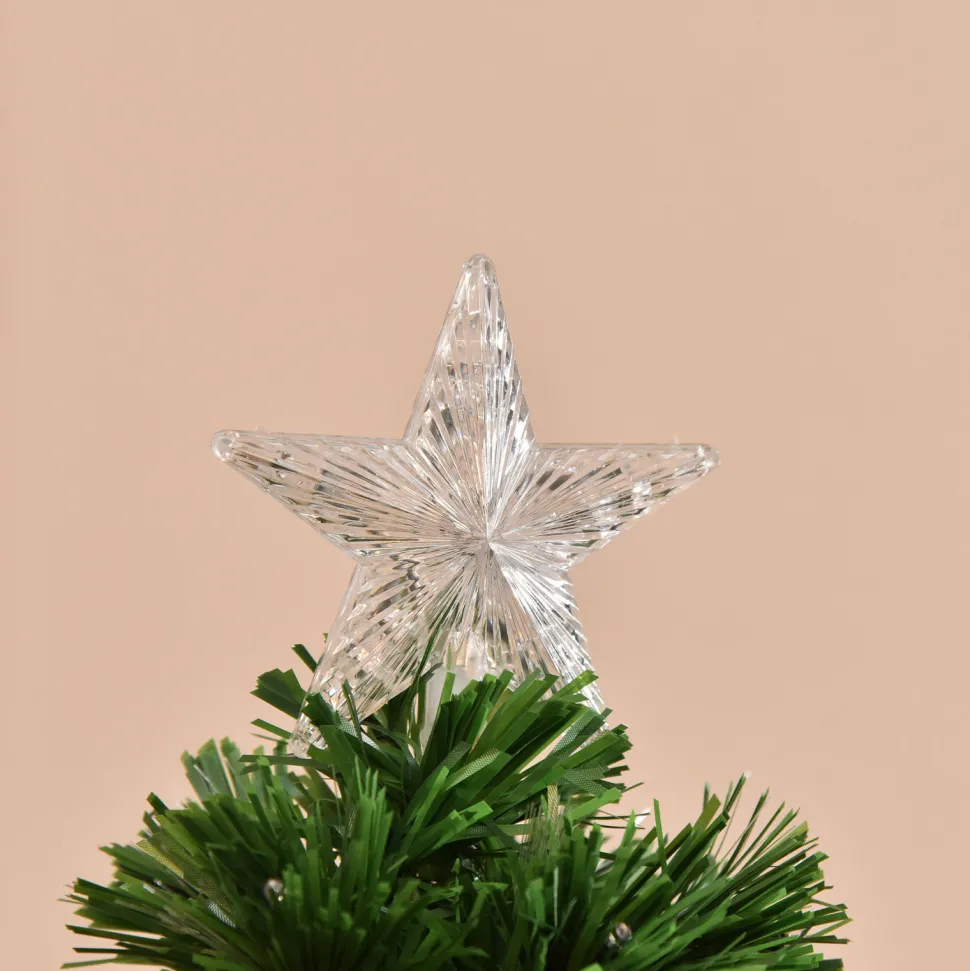 Hot The Holiday Aisle 5' Green Artificial Christmas Tree With 180 Multi-Colored Lights