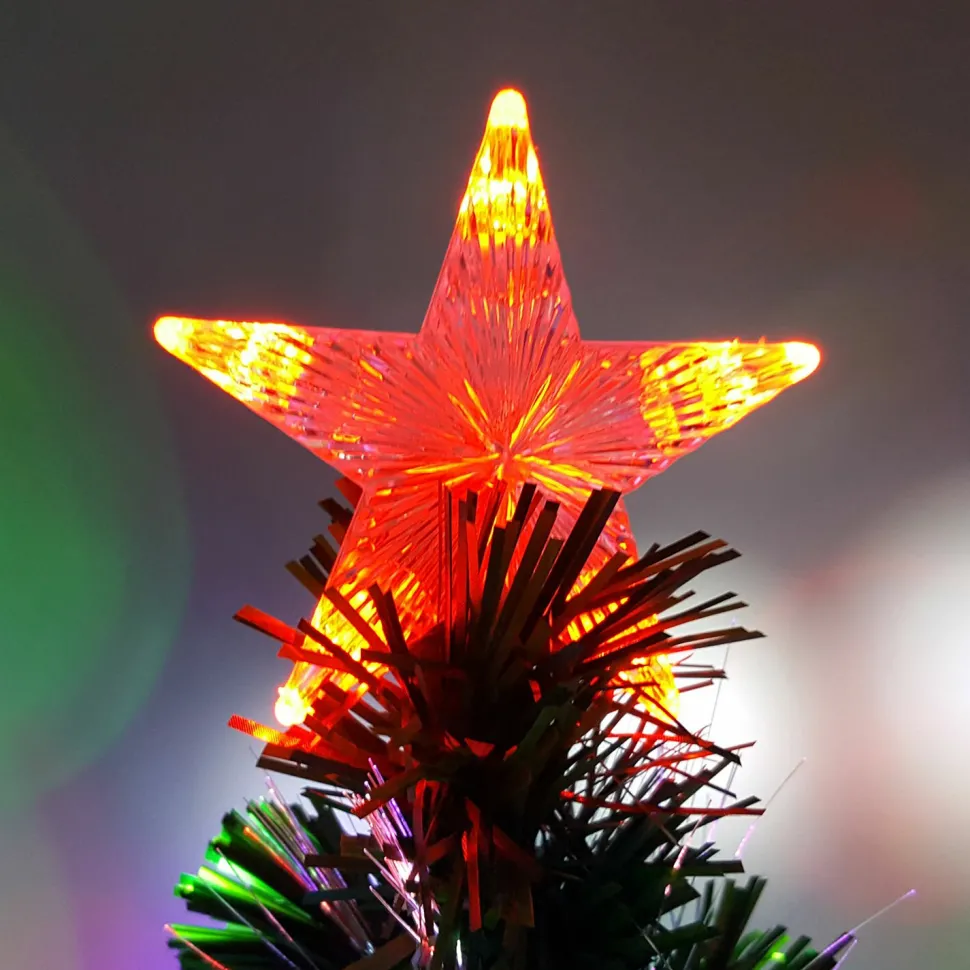 Hot The Holiday Aisle 5' Green Artificial Christmas Tree With 180 Multi-Colored Lights