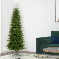 Flash Sale The Holiday Aisle 6.5' Green Artificial Christmas Tree With 250 Multicolored Lights With Stand