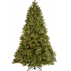 Discount The Holiday Aisle 7.5' Green Fir Artificial Christmas Tree With 700 Colored & Clear Lights