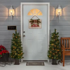 Shop The Holiday Aisle 4' Green Fir Artificial Christmas Tree With 70 White Lights