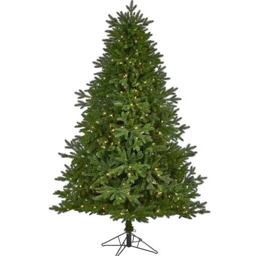 Cheap The Holiday Aisle 7' Green Fir Artificial Christmas Tree With 400 Clear Lights
