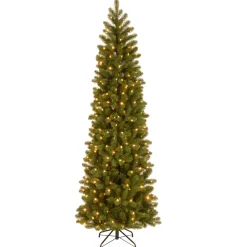 Discount Mercury Row 90' Green Fir Artificial Christmas Tree With 350 Color + Clear Lights