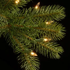 Discount Mercury Row 90' Green Fir Artificial Christmas Tree With 350 Color + Clear Lights
