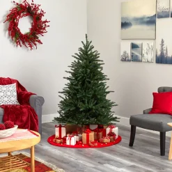 Flash Sale The Holiday Aisle 5' Green Fir Artificial Christmas Tree With 350 Clear Lights