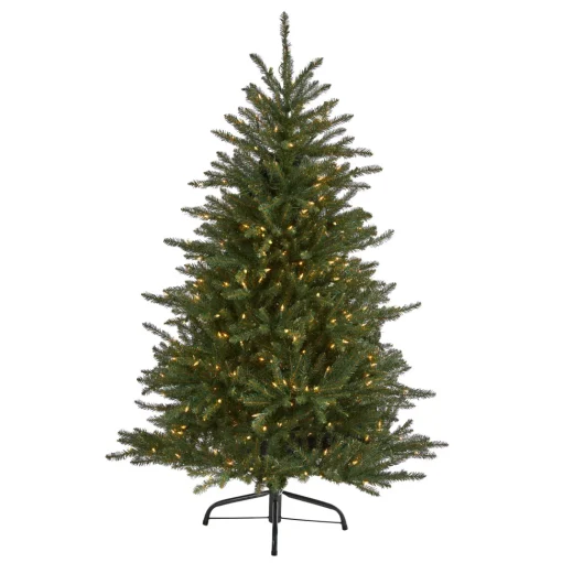 Flash Sale The Holiday Aisle 5' Green Fir Artificial Christmas Tree With 350 Clear Lights