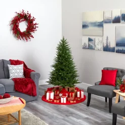 Hot The Holiday Aisle 5' Green Fir Artificial Christmas Tree With 250 Clear Lights