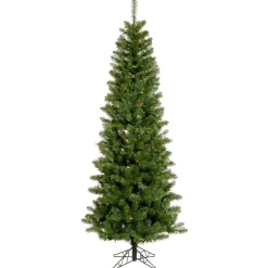 Cheap The Holiday Aisle 4.5' Green Pine Artificial Christmas Tree With Led Mini Lights