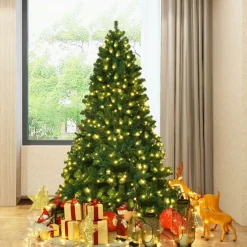 Hot The Holiday Aisle 7' Green Pine Artificial Christmas Tree With 300 Clear/White Lights