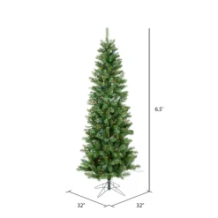 Cheap The Holiday Aisle 6.5' Green Pine Artificial Christmas Tree With 200 Multicolored