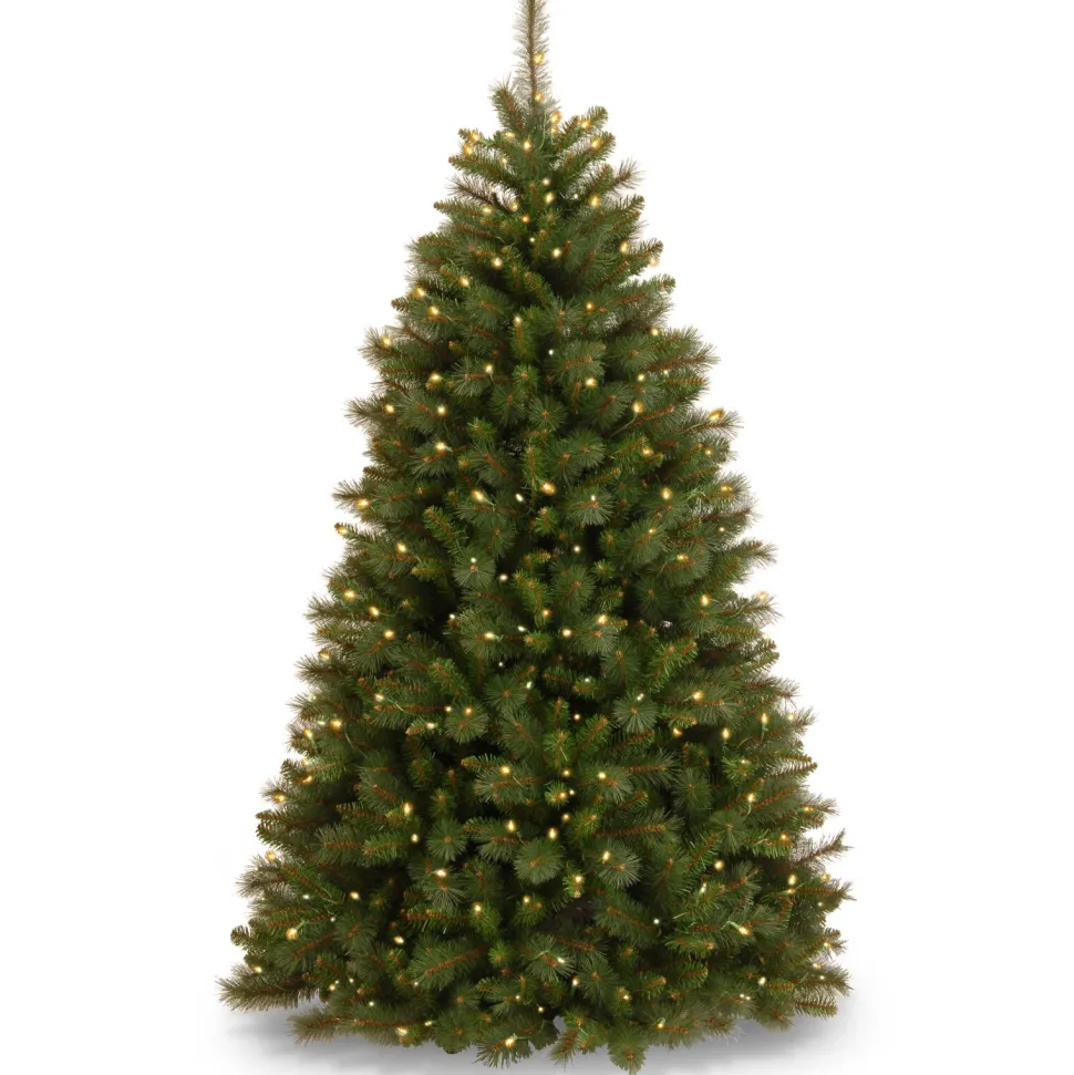 Cheap The Holiday Aisle 6.5' Green Pine Artificial Christmas Tree With 650 Clear Lights With Stand