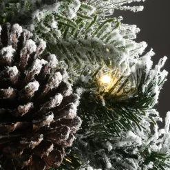 Clearance The Holiday Aisle 2' Green Pine Artificial Christmas Tree With 35 Clear/White Lights