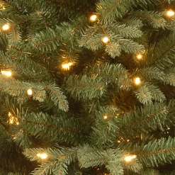 New Sand & Stable 4' Green Pine Trees Artificial Christmas Tree With 150 Clear Lights