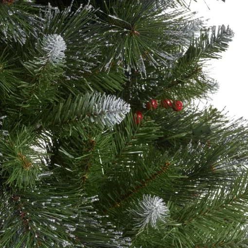 Sale The Holiday Aisle 9' Green Spruce Artificial Christmas Tree With 750 Clear Lights