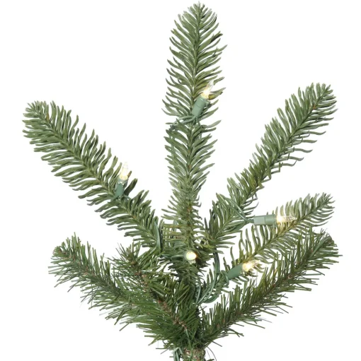 Store The Holiday Aisle 7.5' Green Spruce Artificial Christmas Tree With 400 Clear Lights With Stand
