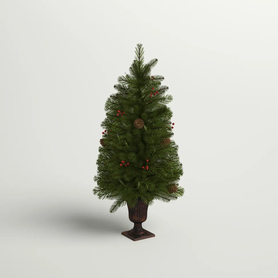 Hot Andover Mills 3.5' H Green Artificial Fir Christmas Tree With 50 Lights