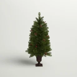Hot Andover Mills 3.5' H Green Artificial Fir Christmas Tree With 50 Lights