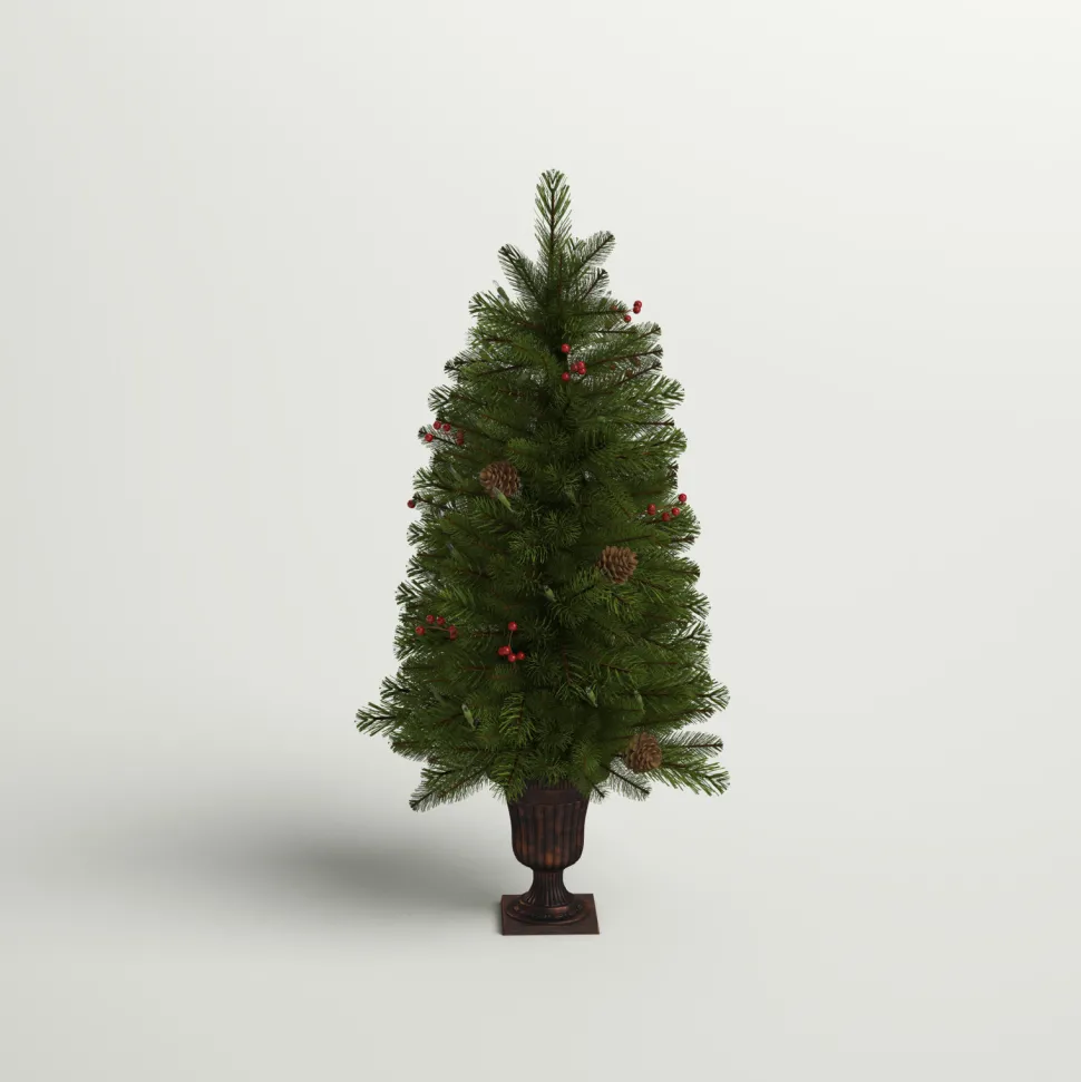 Hot Andover Mills 3.5' H Green Artificial Fir Christmas Tree With 50 Lights