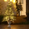 Hot The Holiday Aisle 4'31" H Green Artificial Fir Christmas Tree With 70 Led Lights