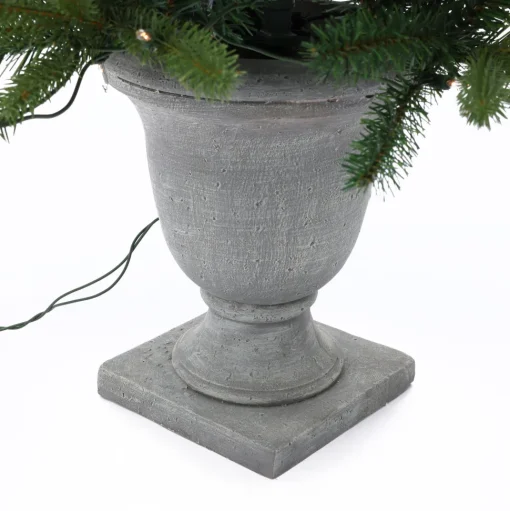 Hot The Holiday Aisle 4'31" H Green Artificial Fir Christmas Tree With 70 Led Lights