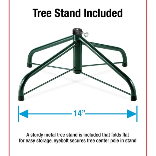 Clearance Three Posts 78" H Green Artificial Most Realistic Fir Christmas Tree With 650 Lights