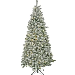 Discount The Holiday Aisle 108'' H Green Fir Christmas Tree With 600 Led Lights