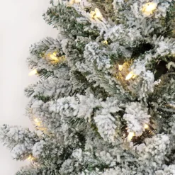 Discount The Holiday Aisle 108'' H Green Fir Christmas Tree With 600 Led Lights