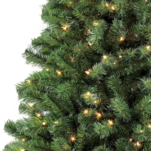 Best The Holiday Aisle 6'6" H Green Fir Christmas Tree With 400 Lights