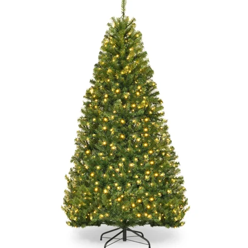 Outlet The Holiday Aisle 72" H Green Pine Christmas Tree With 350 Led Lights