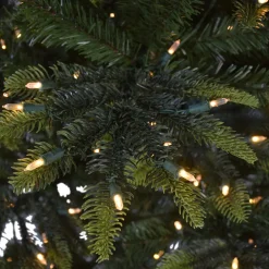 Best The Holiday Aisle 90" H Green Pvc & Pe Blend Fir Christmas Tree With 600 Led Color Changing/Combination Lights