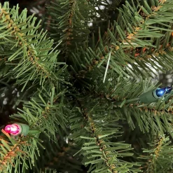 Sale The Holiday Aisle 4.5' H Green Realistic Artificial Fir Trees Christmas Tree With 250 Lights