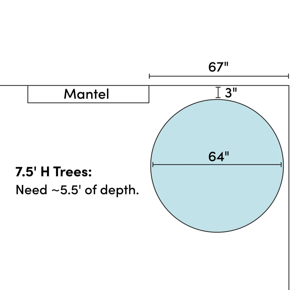 Best The Holiday Aisle 90" H Green Realistic Artificial Spuce Christmas Tree With 1000 Lights
