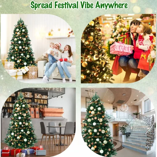 Hot The Holiday Aisle 90" H Green Realistic Cashmere Christmas Tree With 250 Led Lights