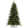 Discount The Holiday Aisle 90'' H Green Realistic Fir Christmas Tree With 700 Led Lights