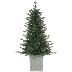 Online Haute Decor 4'6" H Green Realistic Spruce Artificial Christmas Tree With 200 Led Lights