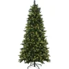 Cheap The Holiday Aisle 108'' H Green Realistic Spruce Christmas Tree With 750 Lights