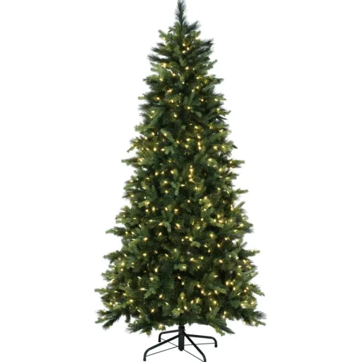 Cheap The Holiday Aisle 108'' H Green Realistic Spruce Christmas Tree With 750 Lights