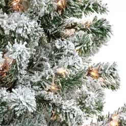 Shop The Holiday Aisle 90'' H Green Spruce Christmas Tree With 700 Led Lights
