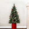 New Haute Decor 48" H Realistic Green Artificial Flocked/Frosted Christmas Tree