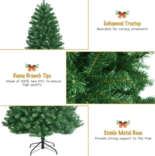 Online The Holiday Aisle 84'' H Slender Green Artificial Spruce Christmas Tree With 500 Led Changing/Combination Lights