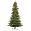Best The Holiday Aisle 9' H Slender Green Pine Christmas Tree With 700 Lights