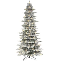 Cheap The Holiday Aisle 9' H Slender Green Pine Christmas Tree With 700 Lights