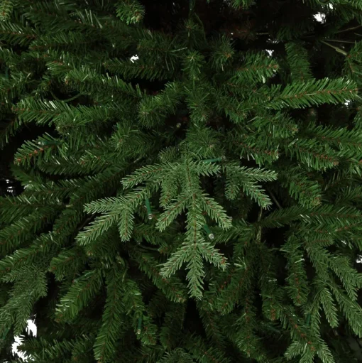 Cheap Haute Decor 9' H Slender Green Realistic Fir Artificial Christmas Tree With 800 Led Lights