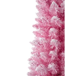 Hot The Holiday Aisle 4' H Slender Pink Realistic Artificial Fir Christmas Tree With 50 Lights
