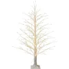 Cheap Kurt Adler 5' H Slender Yellow Artificial Christmas Tree With 560 Led Lights